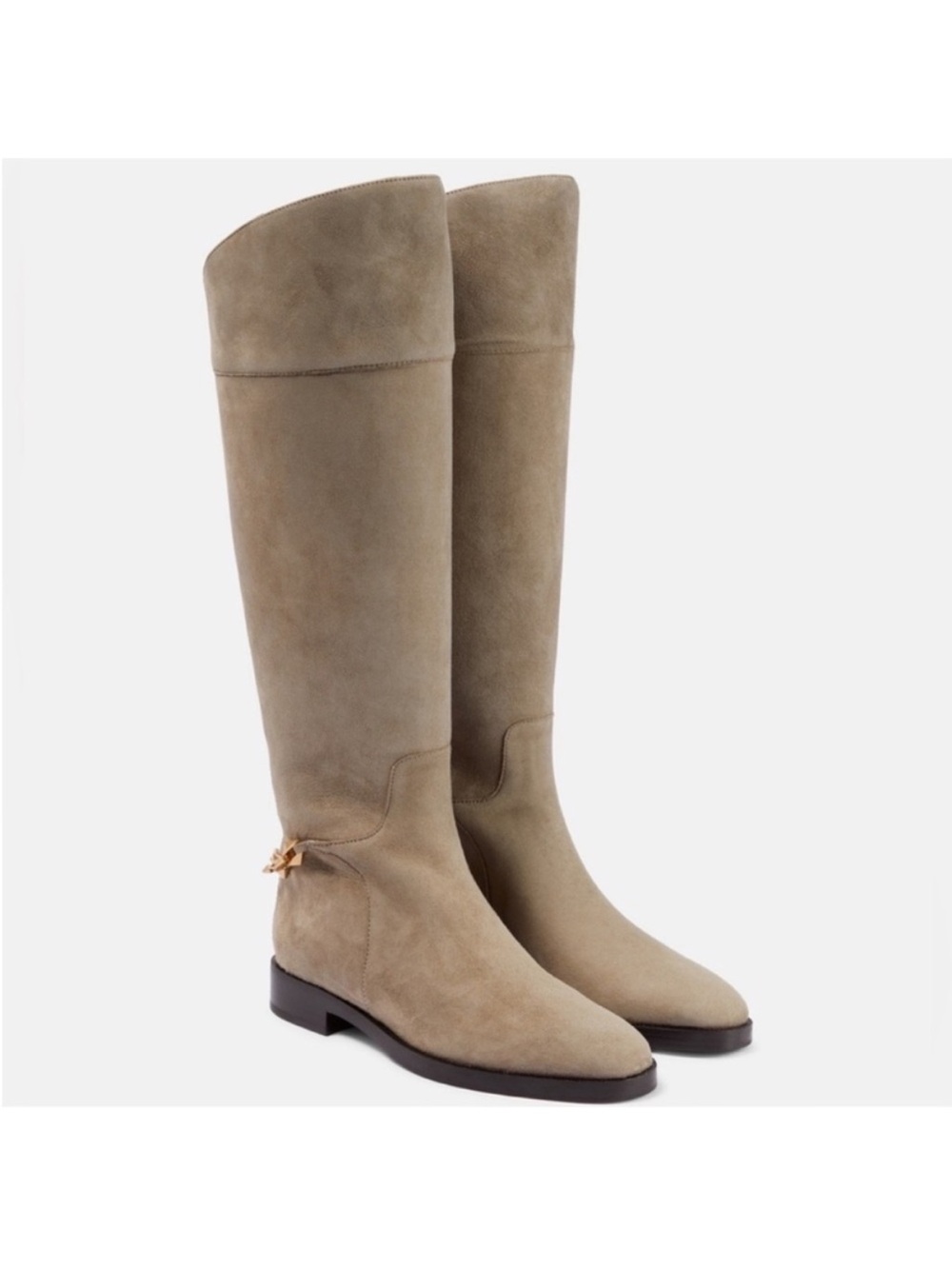 New JIMMY CHOO Nell suede knee-high boots 38 $1,695 - Picture 2 of 13